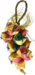 Planet Pleasures Cluster Square Balls Bird Toy, Small