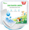 Dog Diaper Liners Booster Pads, 150ct Disposable Dog Diapers Inserts Male Female