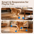 SUJF IP54 Interactive Dog Ball, Smart Interactive Dog Toys for Medium and Large Dogs, Automatic Moving, Bouncing