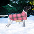 Kuoser Waterproof Dog Jacket, Pink XL, Adjustable Durable Coat for Extra Large Dogs