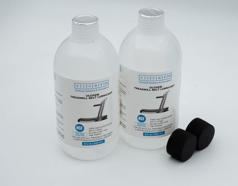 H1 Grade,13-inch (16.8 oz/496 ml (2x8.4 oz)) Silicone Treadmill Belt Lubricant, NSF Application Tubes, Pure Silicone
