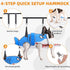 Hammock Trimming/Clipping, Dog Grooming for Small Dogs Cats, Cute Shark Design Dog Hanging Harness for Nail Pet Sling