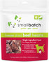 smallbatch Pets Premium Freeze-Dried Beef Heart Treats for Dogs and Cats, 3.5 oz, Made in The USA