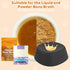 3/4 Yipetor Slow Feeder Dog Bowls for Liquid Treat, Entertained Ball-in Bone Broth Dog Lick Bowl, Cup Yogurt Pup Lick