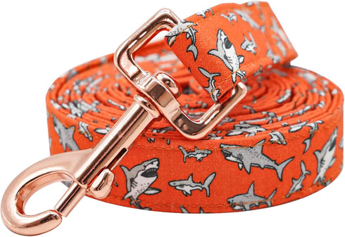 Lionheart Glory Strong Dog Leash, Shark Print with Comfortable Soft Handle, Durable for Small Medium Large Dogs