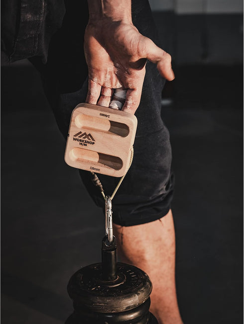 Workshop 19/50 Pinch Portable Hangboard Compact Fingerboard & Grip Trainer for Climbing, Bouldering and Grip Strength