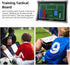 Ciieeo Soccer Training Board Aluminum Alloy Sports Ball Training Board for Football Match Strategy Planning