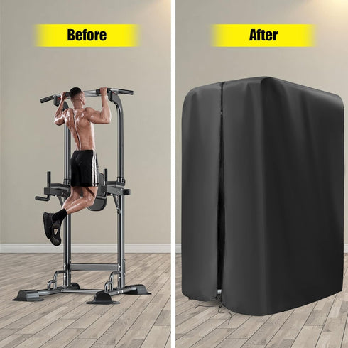 Kingling Pull Up Bar Station Cover - Waterproof & Dustproof Protective Cover for Home Strength Training