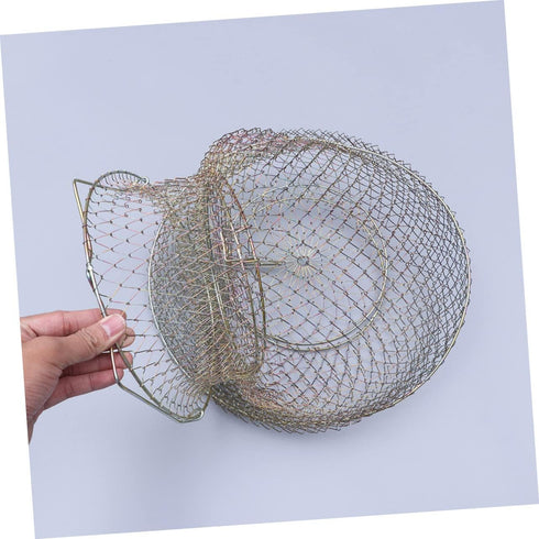 BESPORTBLE Foldable Fishing Net with Removable Bells and Baits