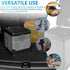 Setup BESTOYARD Folding Portable Toilet for Adults Lightweight Travel Potty Lidded Design Easy Camping Accessory