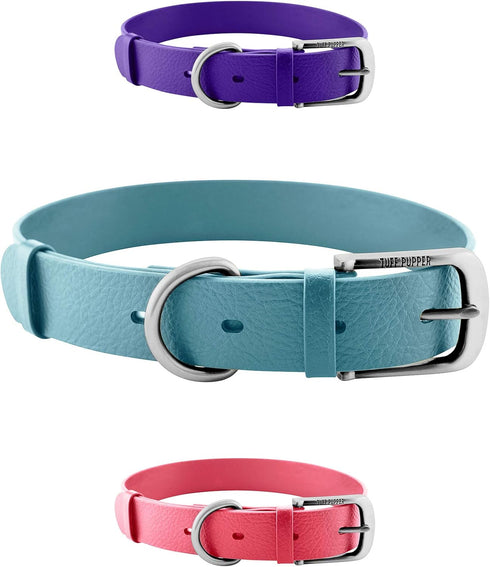 Tuff Pupper Classic Heavy Duty Dog Collar | 10x Stronger Than Leather, 100% Waterproof & Odor Proof