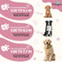 Pink Dog Collar and Leash Set for Medium Dogs, Soft and Breathable, Adjustable with Quick Release Buckle