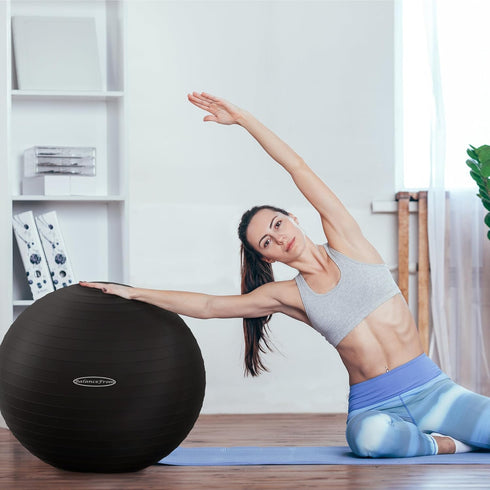 Fitvids Anti-Burst Exercise Ball - Fitness, Yoga & Pilates
