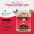 100% 3.5 oz Tuna Cat Treats, Wild Caught | Freeze Dried Dog Treats, High Protein | Grain-free, Single Ingredient Cat