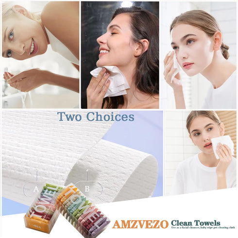 (28PCS) Disposable Compressed Towels Tablets,Portable Quick Absorbent large Size Face Wash Cloth,Reusable Cotton Facial