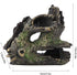Aquarium Tree Stump, Resin Hollow Tree Trunk Habitat with Hideout Holes for Fish Tank Decoration