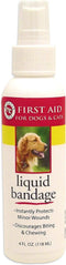 Miracle Care First Aid Liquid Bandage Spray for Dogs and Cats, 4 Ounce, Protects Minor Wounds