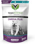 VetriScience Omega Plus Advanced Skin Supplement for Dogs, Fish Oil for Itchy Skin with Omegas 3, 6, 9