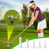 Sosation 23 Pieces Rubber Golf Tees Set, Holders for Driving Range Mats, Mixed Sizes for Indoor Outdoor Training