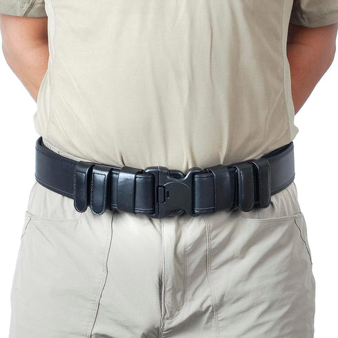 TAFTACFR Duty Belt Keeper with Double Snaps (Set of 4) + 1 Keeper with Strong Metal Key Clip (1 Pack)