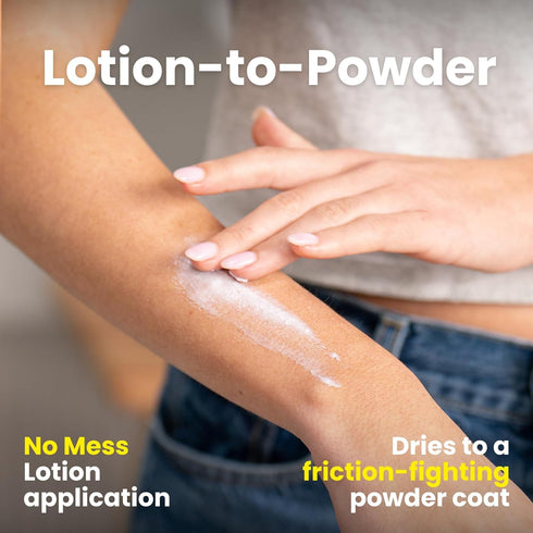 4 oz Pack Whole Body Deodorant for Women by Super Fresh Lady Aluminum Free Powder Lotion for Privates and Body Stops