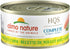 almo nature HQS Complete Chicken Recipe with Zucchini in Gravy Wet Cat Food, 70 g / 2.47 oz x 24, Blue