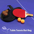 VISEMAN Table Tennis Racket Cover, Portable Waterproof Table Tennis Bat Bag to Hold 2 Paddles and 5 Balls