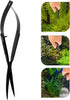 POPETPOP Aquatic Plant Scissors, Aquatic Spring Shears, Curved Aquarium Scissor Tool Kit for Fish Tank