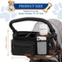 1419" Dog Stroller Organizer Bag, Dog Mom Gifts for Women Pet Stroller Caddy, Stroller Accessories with Cup Holder