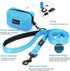 Didog 6FT Reflective Nylon Dog Leash, Durable 1” Wide Walking Pet Lead with Soft Padded Handle & Poop Bag Dispenser