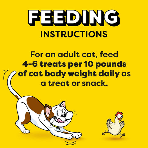 Temptations Tender Fills Roasted Chicken Flavor Crunchy & Soft Cat Treats, 2.1 oz. Pouch, Pack of 12