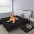 Easy-Going 100% Waterproof Dog Bed Cover, Non-Slip Washable Couch Cover, Replacement Sofa Cover, 52X82 in, Black