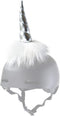 Unicorn/Narwhal Helmet Accessories with Sticky Hook & Loop Adhesive, Helmet Horn/Cover for Kids and Adults