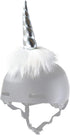 Unicorn/Narwhal Helmet Accessories with Sticky Hook & Loop Adhesive, Helmet Horn/Cover for Kids and Adults