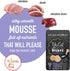 Tiki Cat After Dark Velvet Mousse, Chicken & Duck Recipe in Chicken Broth, 2.8 oz. Pouch (Pack of 12)