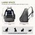 Cat Backpack Carrier, Breathable Large Space Bubble Pet Backpack for Kitty Small Dog up to 12lbs, Transparent &