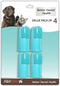 Professional Dog Finger Toothbrush by H&H Pets, Pack of 4