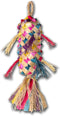 Planet Pleasures Spiked Pinata Small, 7" Natural Bird Toy
