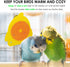 Bird Cage Heater for Cockatiels, Parrots, Conures, 12V Birdcage Warmer Heating Plate, 18W Snuggle Up Bird Warmer