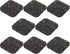 8PCS Treadmill Mat Pads, Walking Pad Mat for Bike Hardwood Floors&Carpet, 3.94"X3.94"X0.4"