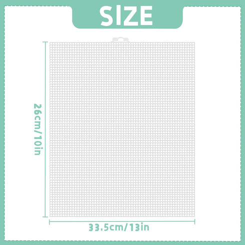 2 PCS Aquarium Fish Tank Divider, Clear Cuttable Plastic Grid Plate with Bracket for Betta Fish Tank
