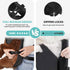 Lukovee Dog Backpack Carrier - Legs Out Easy-Fit Front Carrier for Small Medium Dogs, Adjustable for Hiking, Black