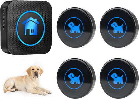 Cangecit Dog Door Bell 2026 Enhanced Touch, Wireless Doggie Doorbell for Potty Training