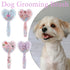 Small Dog Brush, Soft Dog Grooming Comb for Shih Tzus, Yorkies, Maltipoos, Maltese, Love Shape Puppy Massaging Pet Hair
