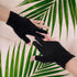 Vaguelly Breathable Fingerless Nylon Billiard Gloves, Wear-Resistant Three-Finger Sports Gloves for Pool and Snooker