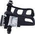 YBEKI Bike Pedals with Clips and Straps, 9/16-Inch Spindle Resin/Alloy for Exercise and Outdoor Bicycles