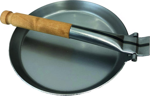 JÄGARSTEKPANNA Original Carbon Steel Frying Pan with Foldable Birch Handle