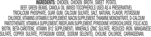 Nature's Recipe Grain Free Chicken & Beef Wet Dog Food in Savory Broth, 2.75 oz. Cup, 12 Count