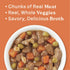 12.7 oz. 6) Canidae All Life Stages Wet Dog Food, Chunky Stew Toppers, Multi-Protein & Vegetable Recipe, (Case