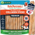 12" Collagen Sticks for Dogs Low Odor Long-Lasting Bully Stick & Rawhide